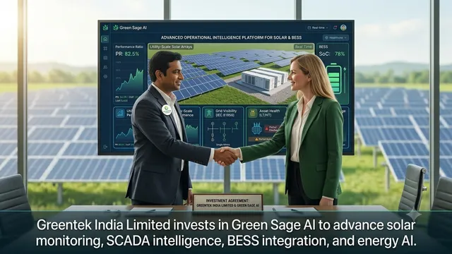 Solar Monitoring & SCADA Intelligence | Greentek India & Green Sage AI